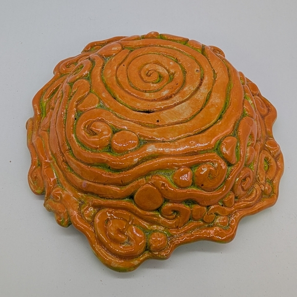 Artisan Handmade Pottery Coil Ceramic Decorative Bowl - Picture 5 of 7